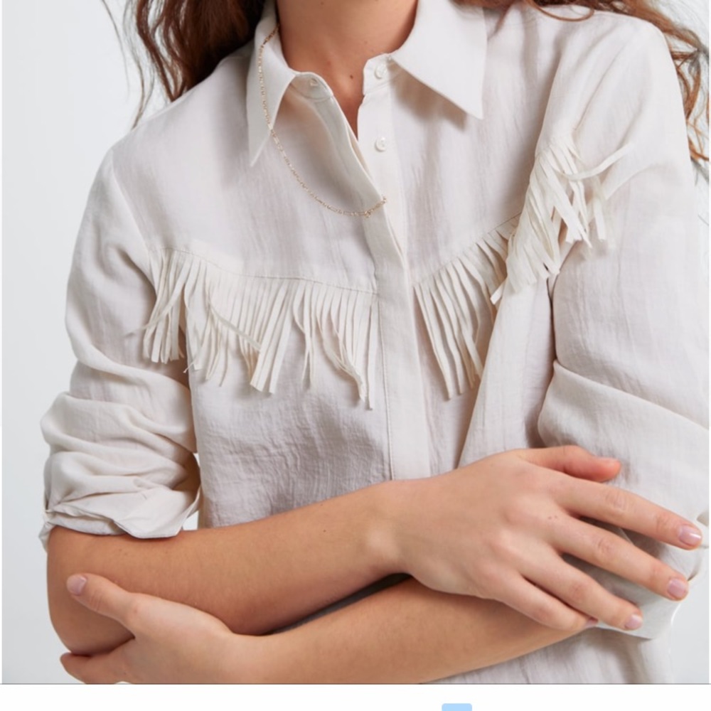 Zara Long sleeve button down